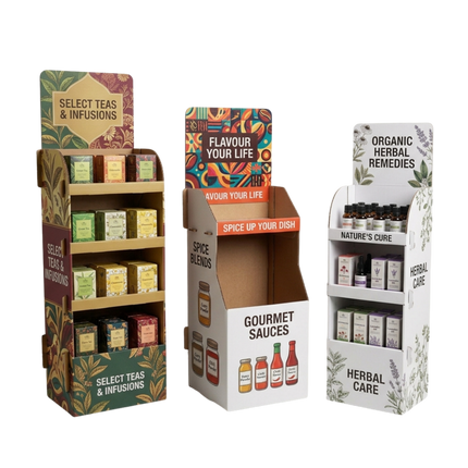 Cardboard Floor Display Standees