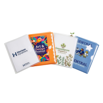 Die-Cut / Custom / Plastic L-folders
