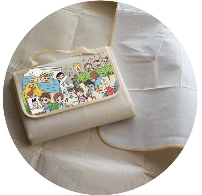 RPET Foldable Picnic Mat (Deliver in 4-6 weeks)