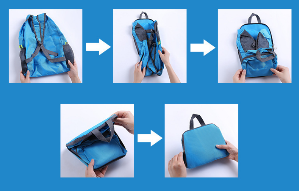 backpack fold travel Foldable Travel Waterproof Backpack – One Dollar Only