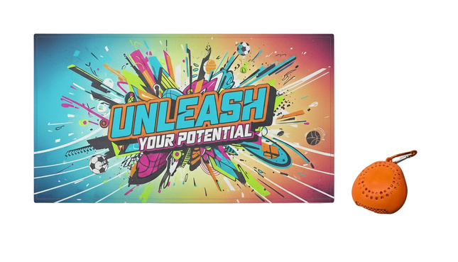 Cooling Towel w/ Silicone Sleeve