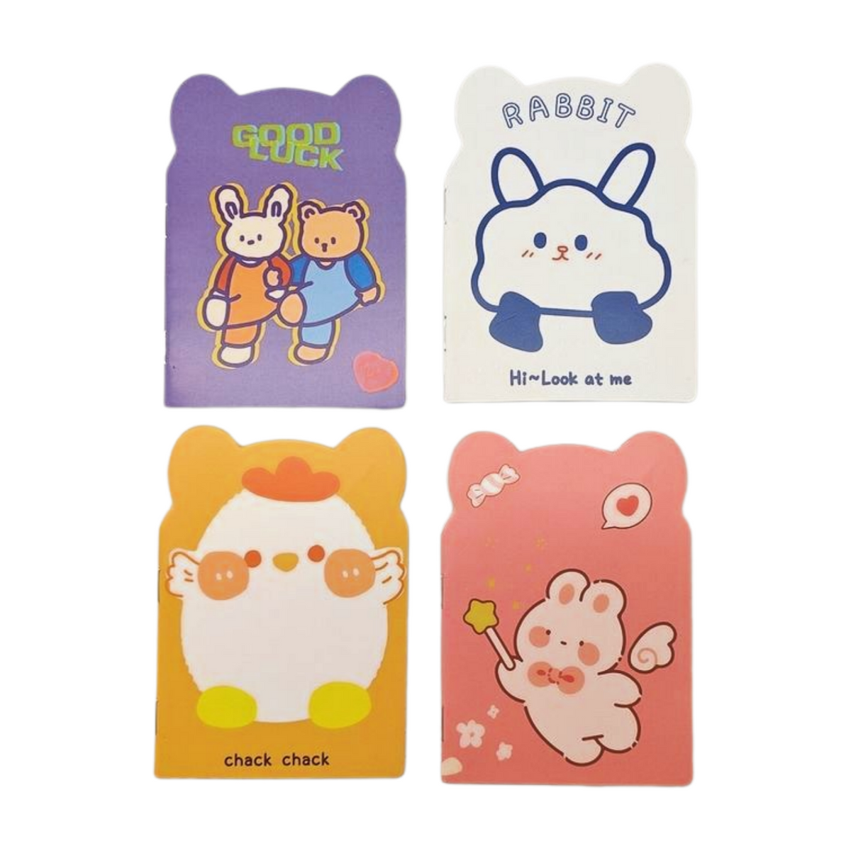 Cute Cartoon Design Mini Pocket Notepad