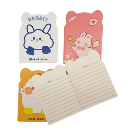 Cute Cartoon Design Mini Pocket Notepad