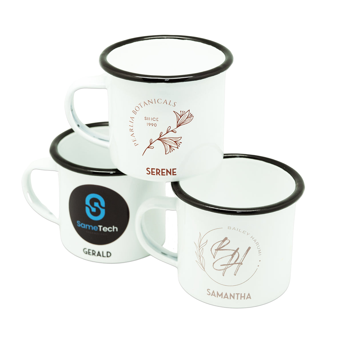 Metal Enamel Mug - 280ml (Name Printing)