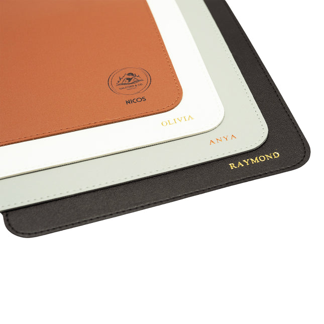 Leather Mousepad - Square (Name Printing)