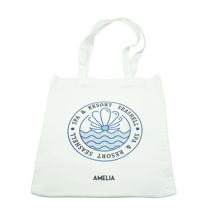 Canvas Tote Bag (Name Printing)