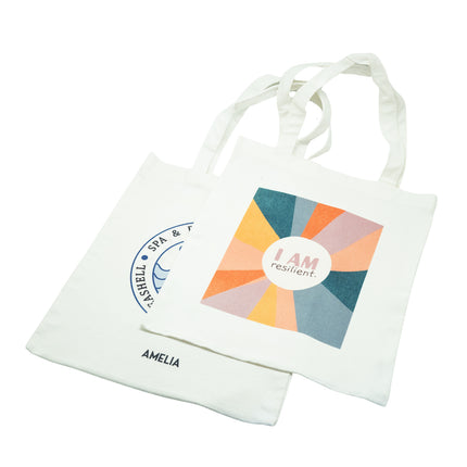 Canvas Tote Bag (Name Printing)