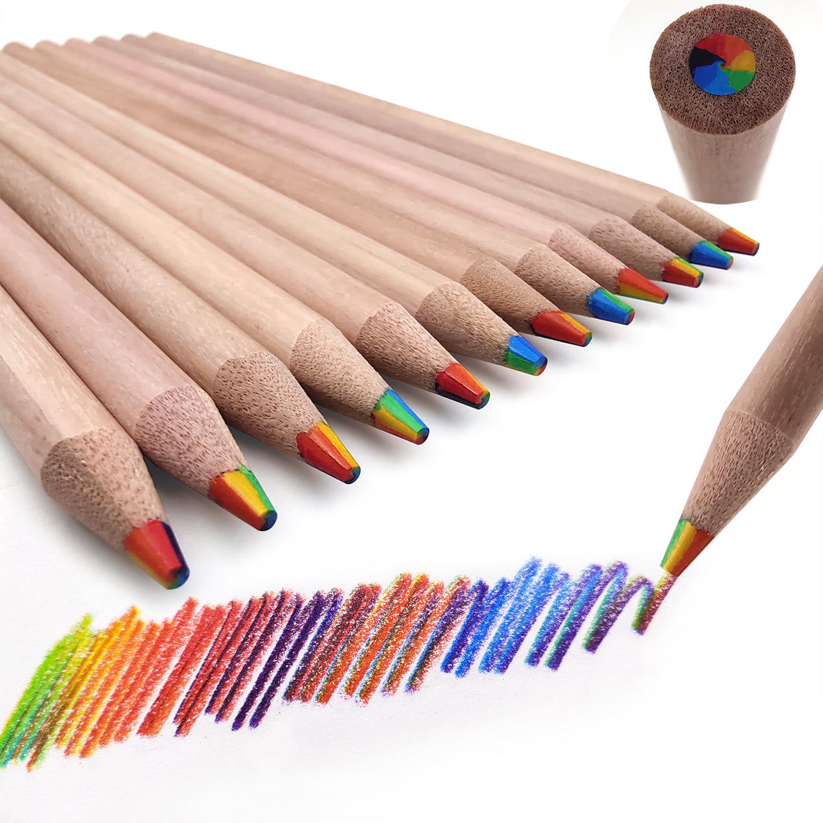 Rainbow Colour Pencil