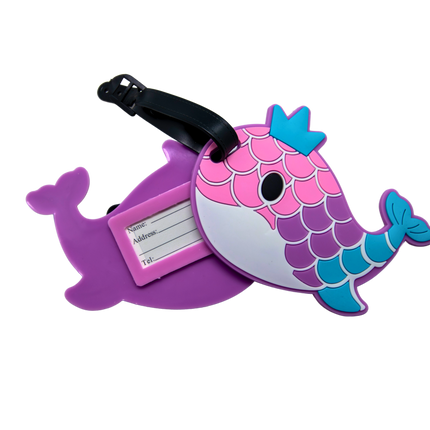 Aquarium Theme Design Luggage Tag