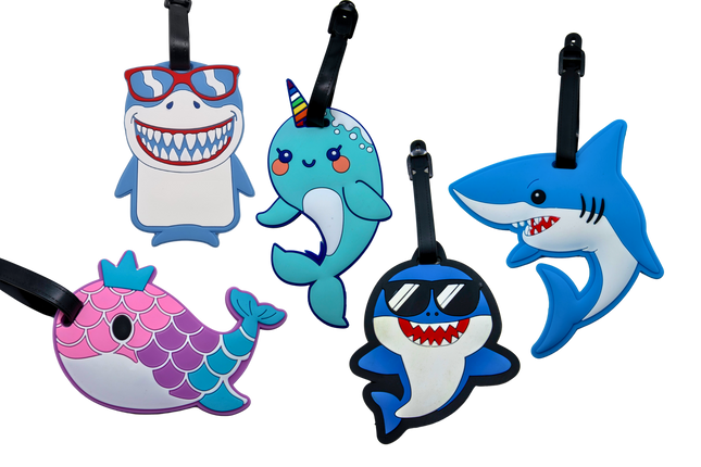 Aquarium Theme Design Luggage Tag