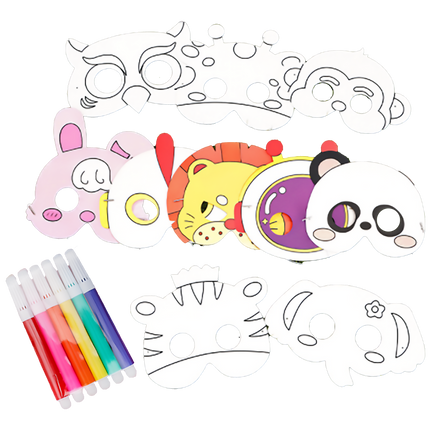 Colouring Animal Mask