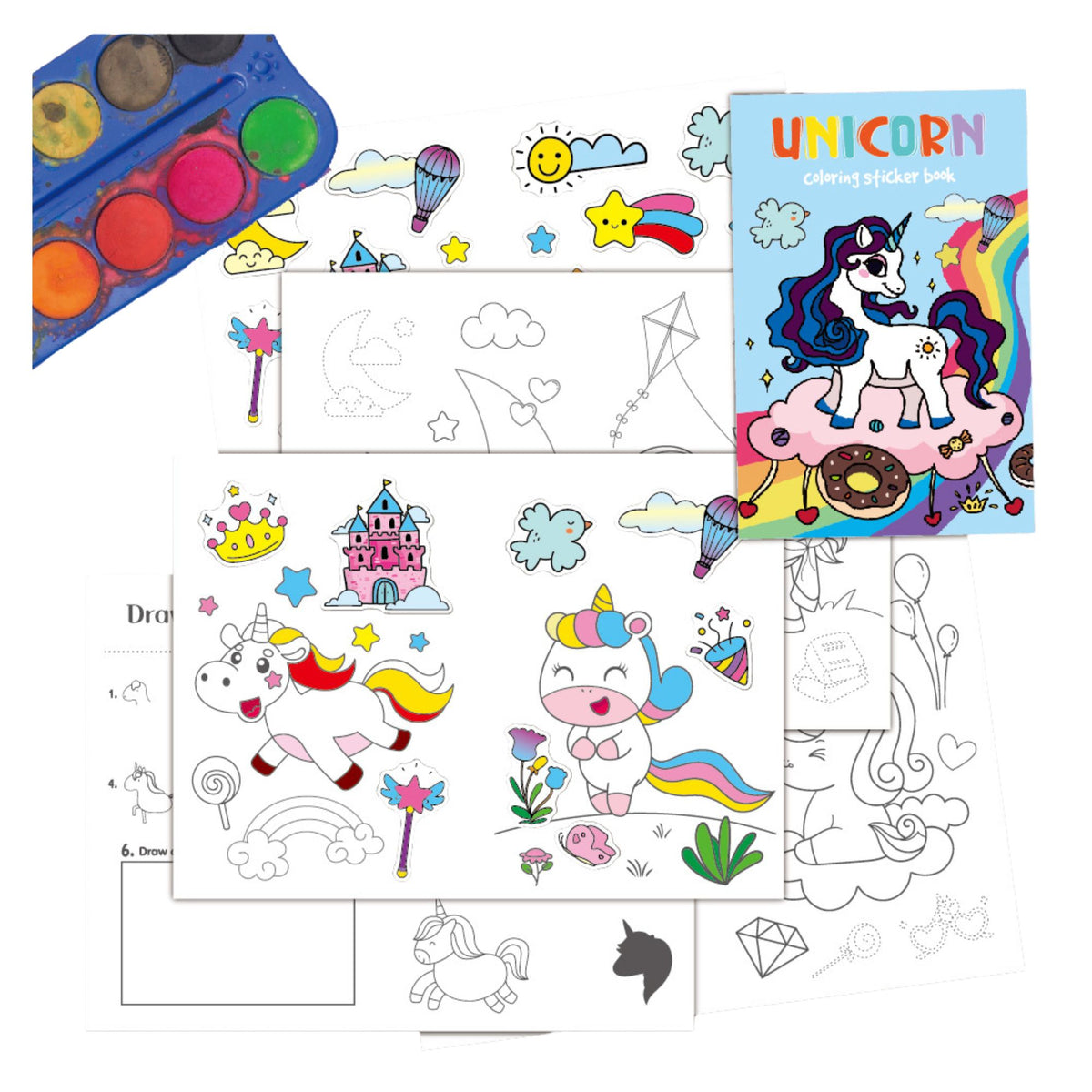 Colouring and Sticker Activity Book