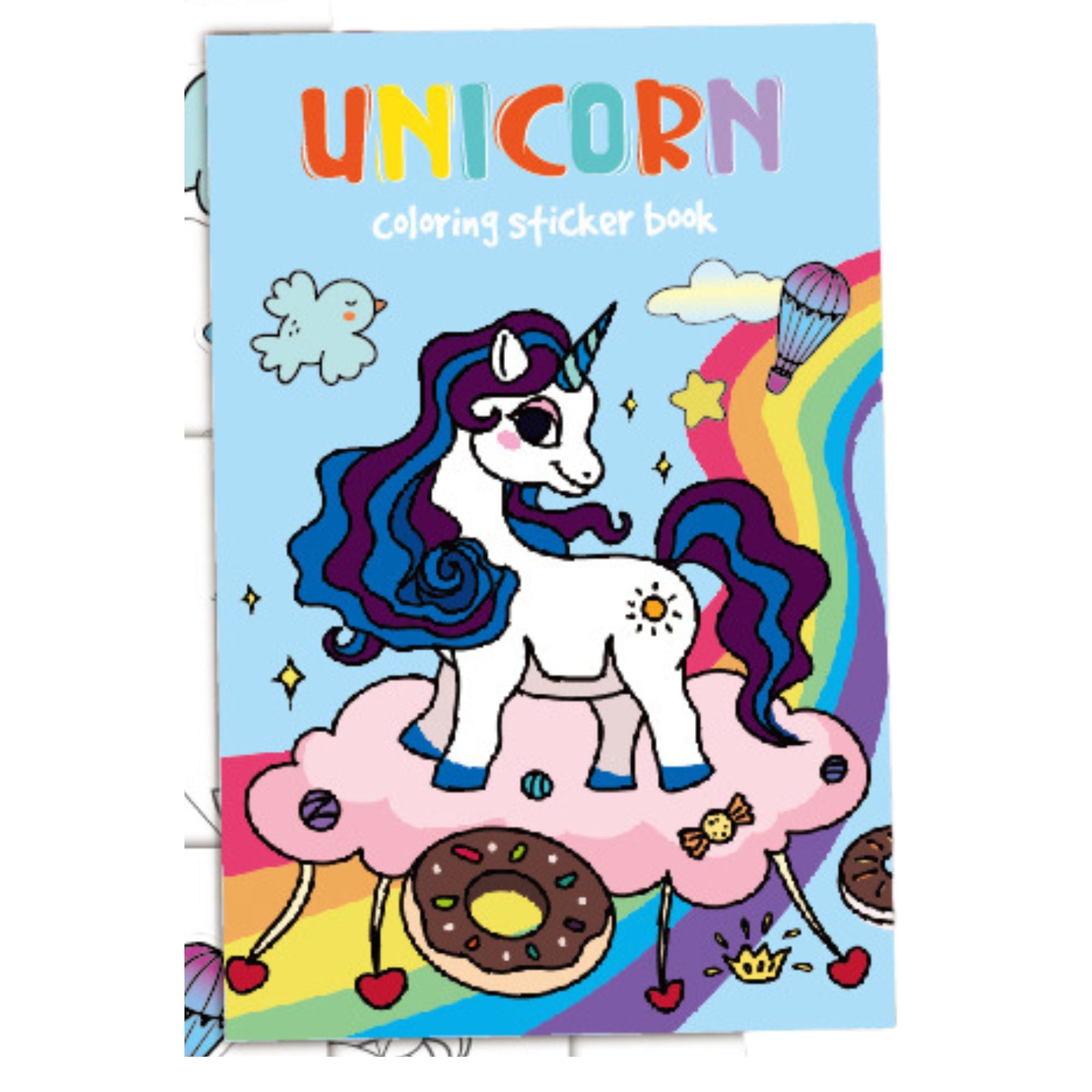 Color Sticker Book Colouring and Sticker Activity Book – One Dollar Only