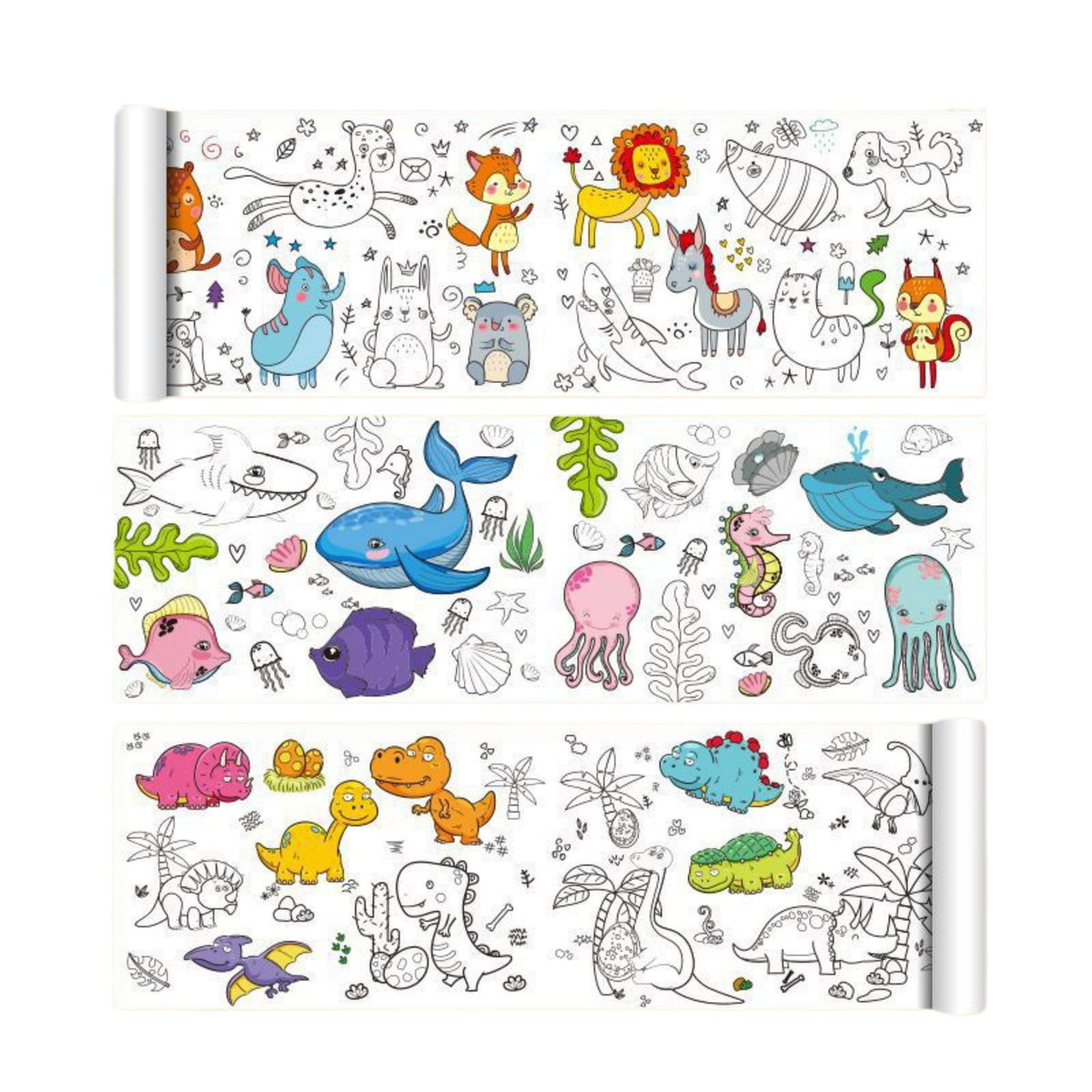 Large Activity Colouring Rolls 30cm x 300cm