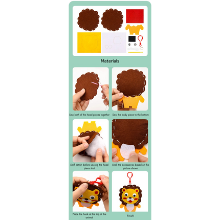 DIY Animal Keychain Kit
