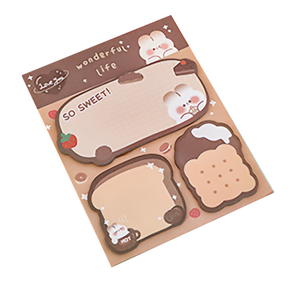 Cartoon Sticky Notepad Set