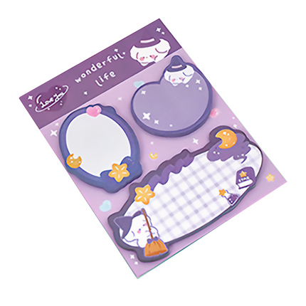 Cartoon Sticky Notepad Set