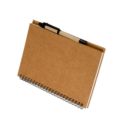 A5 Ring Bound Soft Cover Recycled Notebook