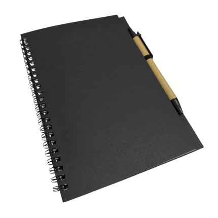 A5 Ring Bound Soft Cover Recycled Notebook