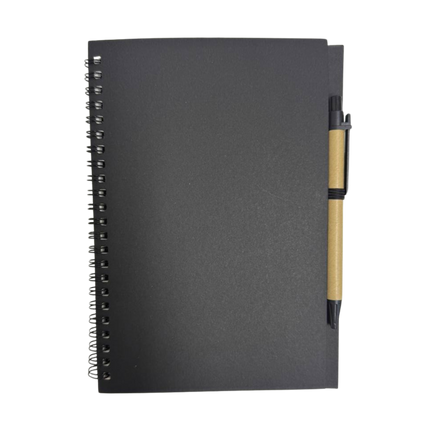 A5 Ring Bound Soft Cover Recycled Notebook
