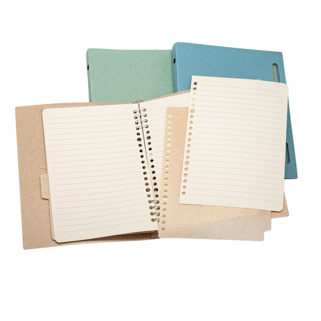 Wheat Fibre Refillable Notebook