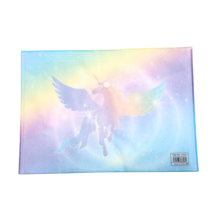 Rainbow Unicorn A4 Button PP File