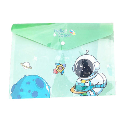 Space and Unicorn Themed A4 Button File