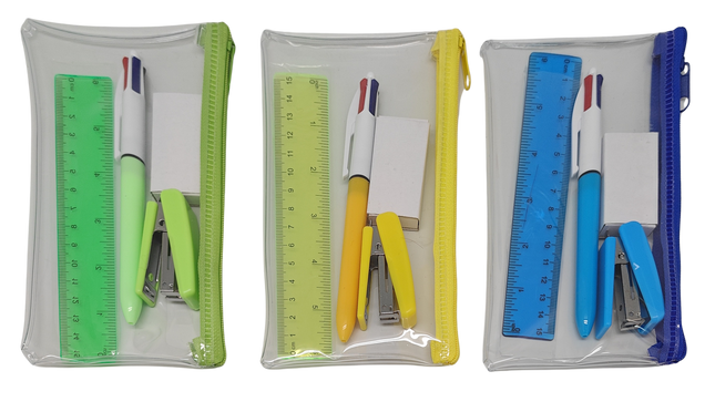 4 Piece Stapler Stationery Set