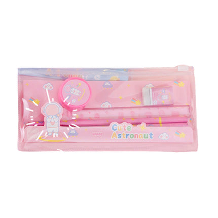 6-pc Cartoon Stationery Set
