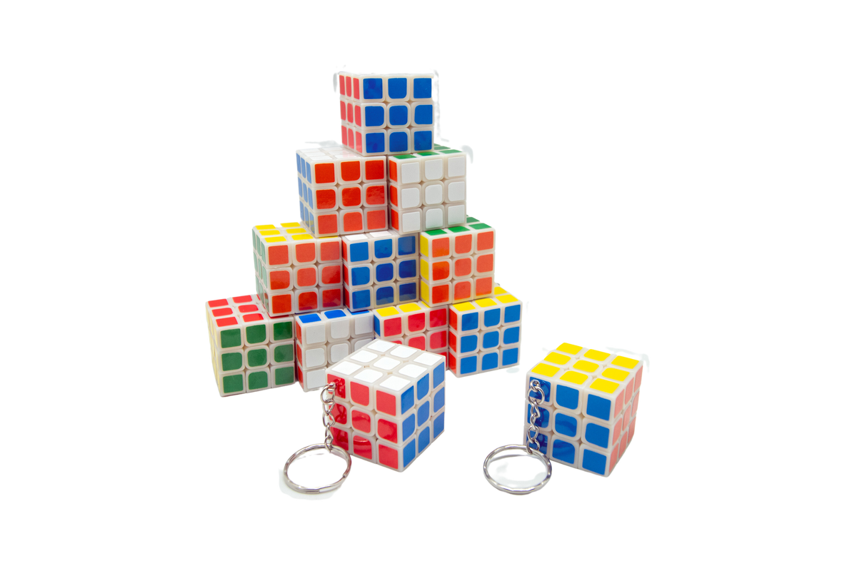 Rubik Cube Key Chain