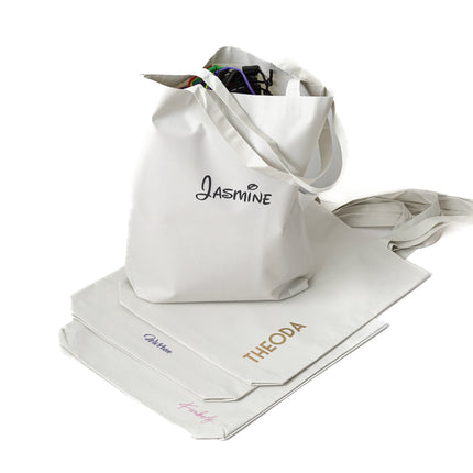 600D Tote Bag With Base (Name Printing)
