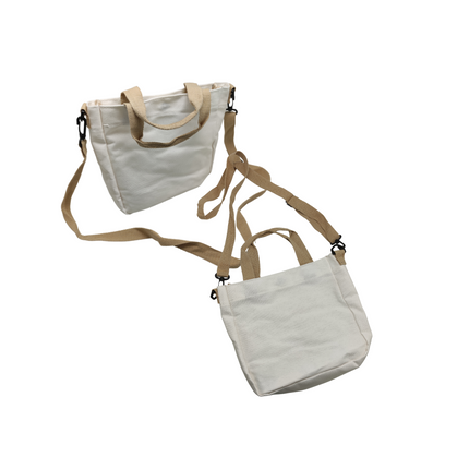Mini Canvas Crossbody Sling Bag