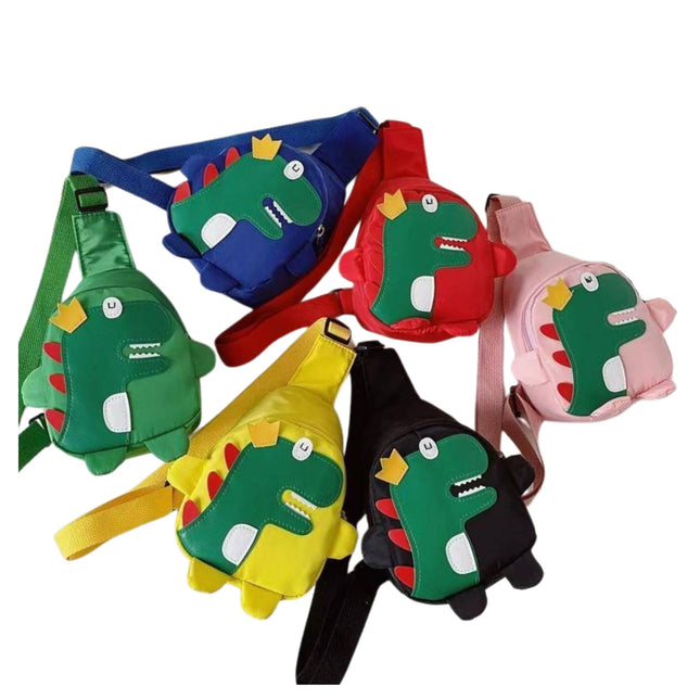 Mini Dino Single Shoulder Sling Bag for Kids