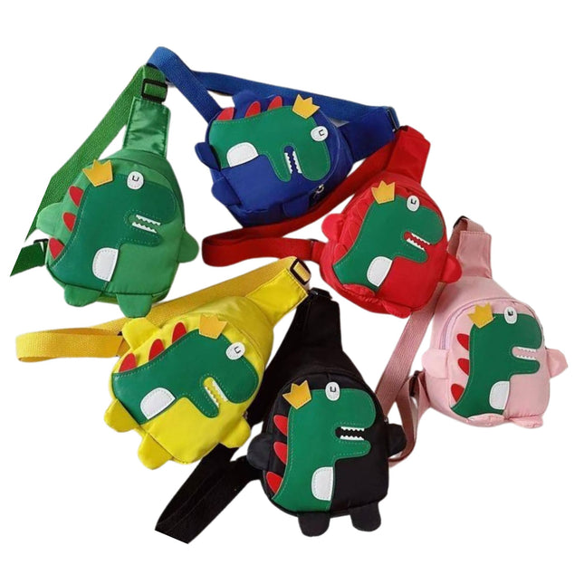Mini Dino Single Shoulder Sling Bag for Kids