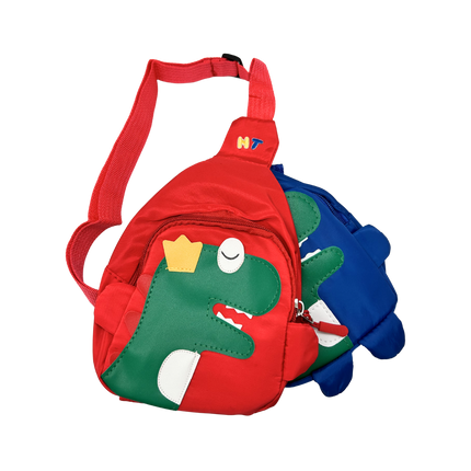Mini Dino Single Shoulder Sling Bag for Kids (Name Printing)