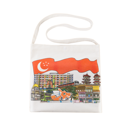Shoulder Messenger Canvas Bag (Deliver in 4-6 weeks)