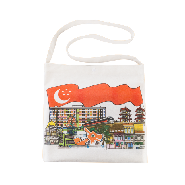 Shoulder Messenger Canvas Bag (Deliver in 4-6 weeks)