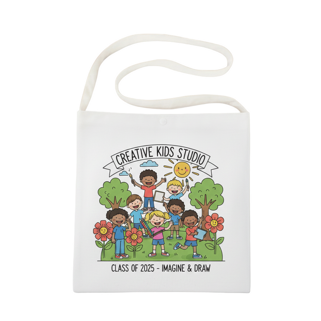 Shoulder Messenger Canvas Bag (Deliver in 4-6 weeks)