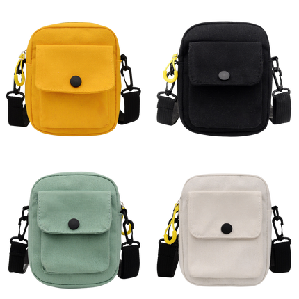 Small Canvas Messenger Bag