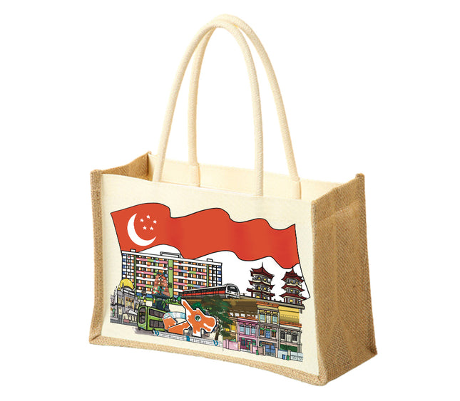 Jute Tote Bag (Deliver in 4-6 weeks)