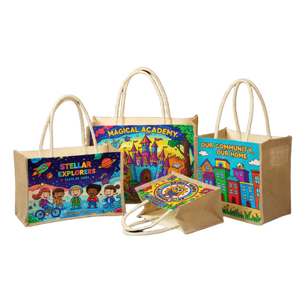 Jute Tote Bag (Deliver in 4-6 weeks)