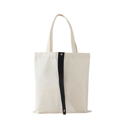 Folding Canvas Bag with Ribbon (Deliver in 4-6 weeks)