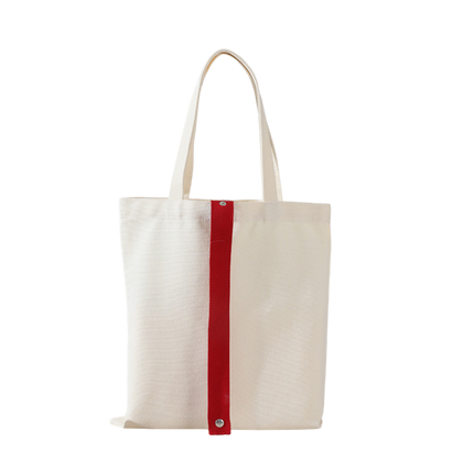 Folding Canvas Bag with Ribbon (Deliver in 4-6 weeks)