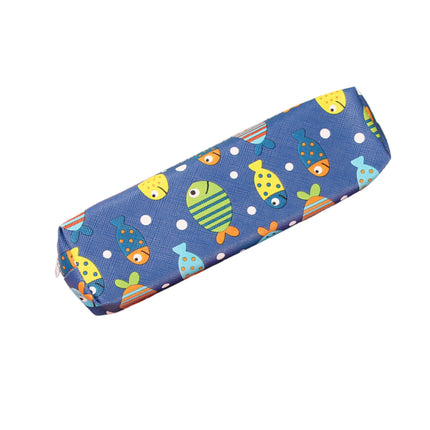 Fish Cartoon Leather Pencil Case