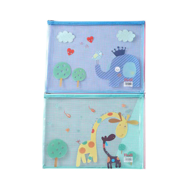A5 Animal Zip Case