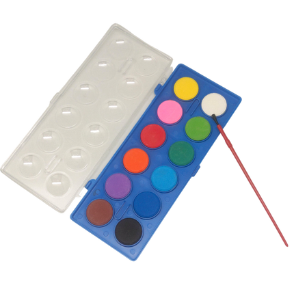 12 Colour Watercolour Palette