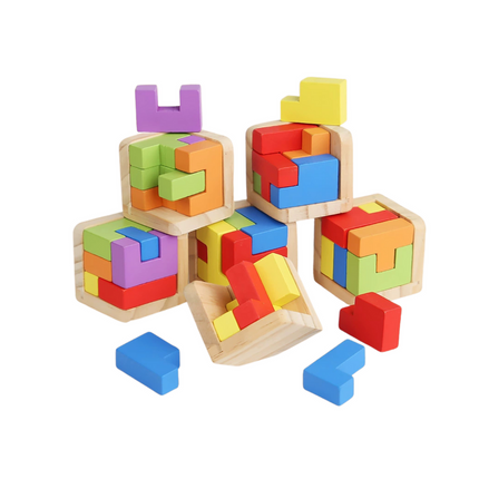 Mini Wooden Puzzle Box