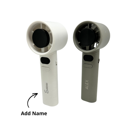 Turbo High-Speed Handheld Fan (Name Printing)