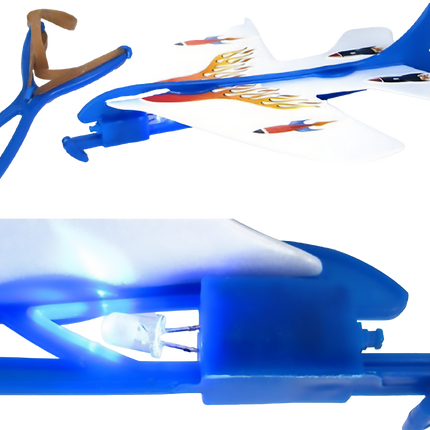 Elastic Light Up Plane