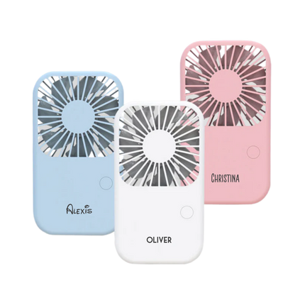 USB Handheld Fan (Name Printing)